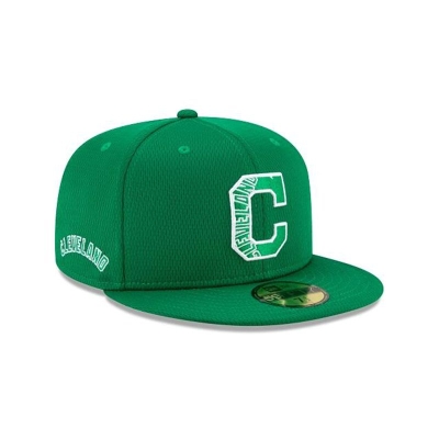 Sapca New Era Cleveland Indians MLB St Patricks Day 59FIFTY Fitted - Verzi